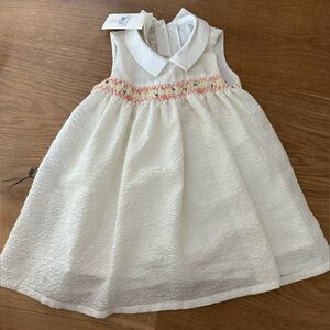 Dondolo white Camelia dress
